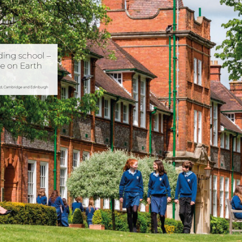 A British Boarding school – the safest place on Earth