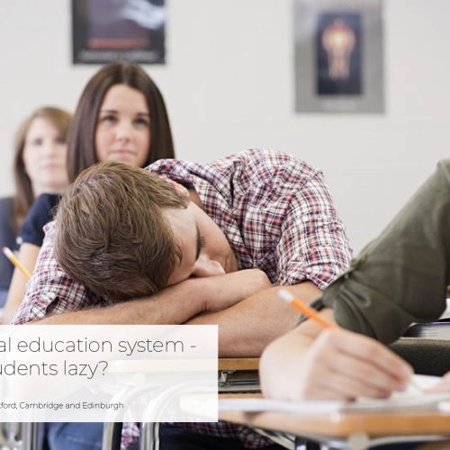 A very unusual education system – are British students lazy?